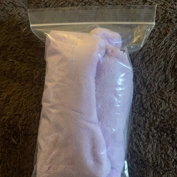 New YFong Hair Towel …Purple, Gray & White never been used .,no box pack of 3 - Picture 4 of 5